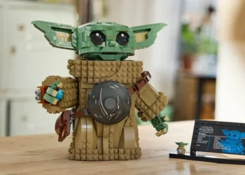 Set LEGO 75446 Grogu Aprendiz de Mandaloriano con armadura de Beskar y bolsa de galletas