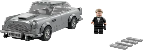 LEGO Speed Champions 76911 007 Aston Martin DB5 con minifigura James Bond
