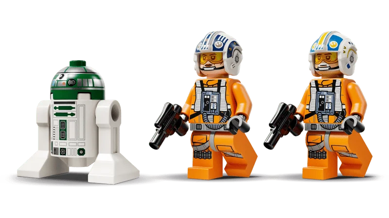 LEGO Caza X-Wing de la Nueva República (75460) Minifigures
