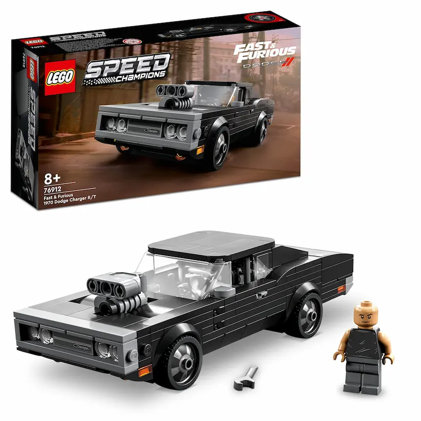 LEGO 76912 Fast & Furious 1970 Dodge Charger R/T – minifigura Dominic Toretto