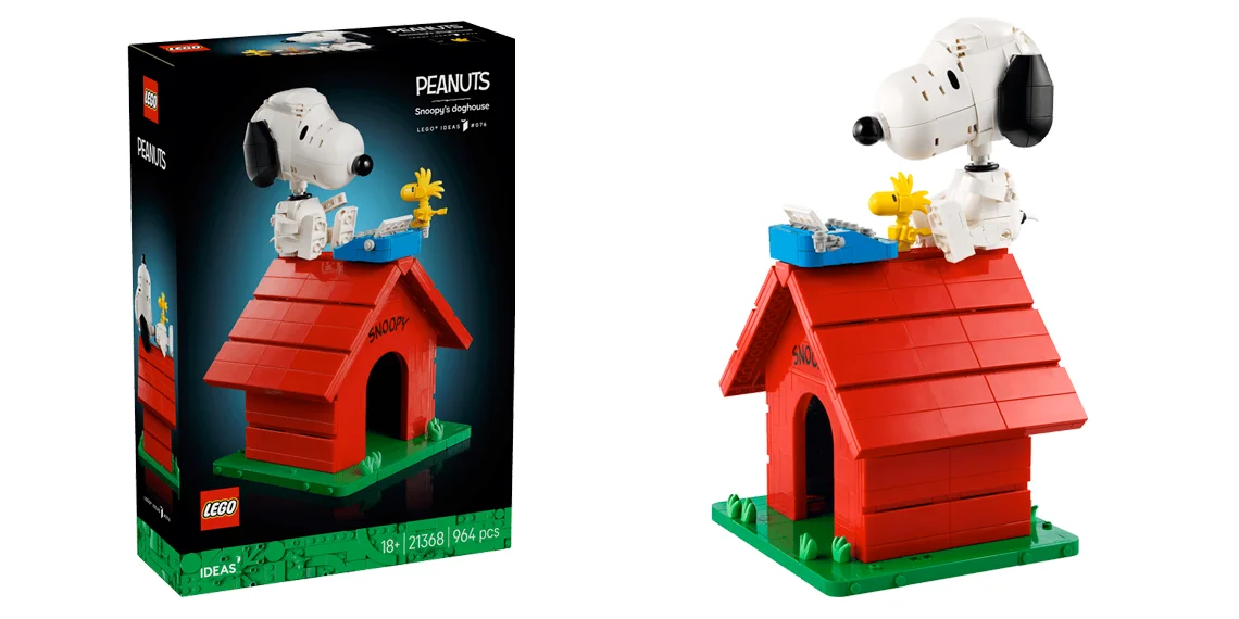 LEGO Ideas, Peanuts: La Caseta de Snoopy 21368 1 Lego Ideas Peanuts: la caseta de Snoopy 21368