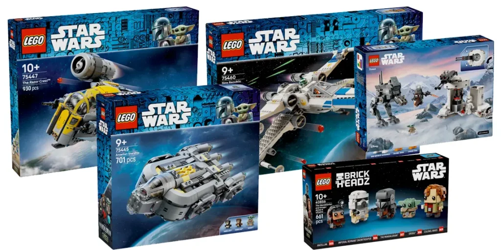 Lego Mandalorian and grogu sets 2026