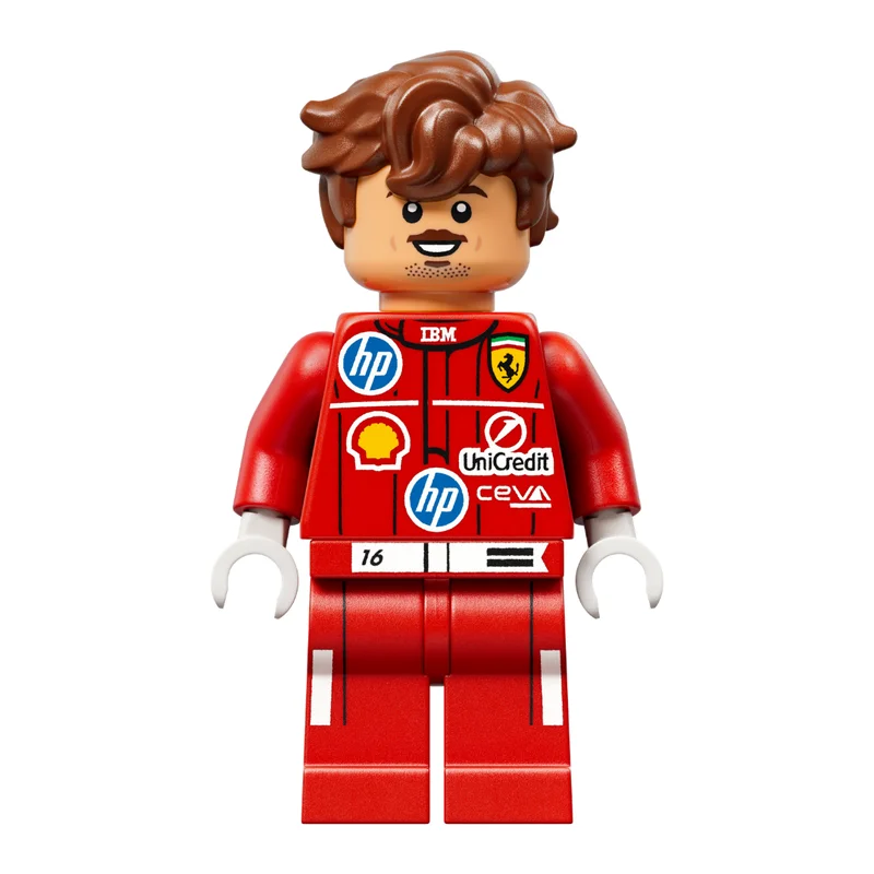 LEGO Minifigura Charles Leclerc