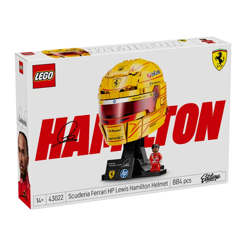 LEGO 43022 Scuderia Ferrari HP Casco Lewis Hamilton