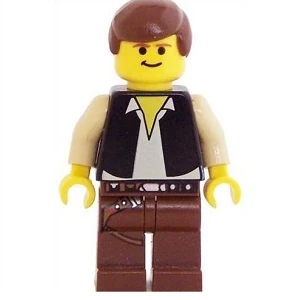 Han Solo Lego Star Wars 10123 Ciudad de las Nubes (Cloud City)