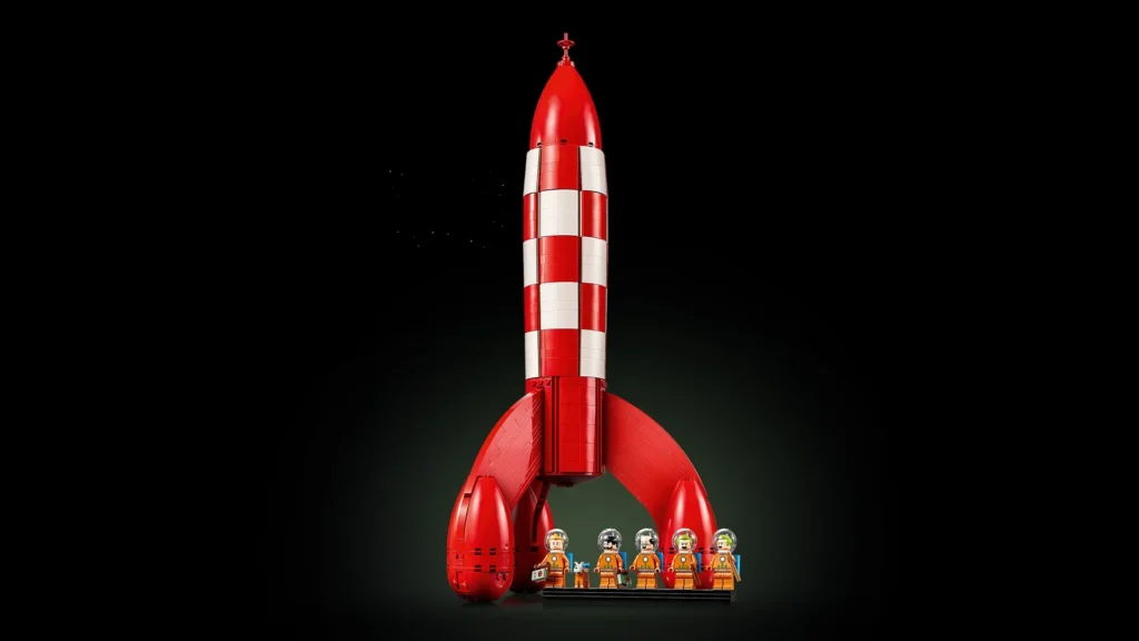 Tintín llega a LEGO Ideas con su cohete lunar — y es exactamente tan bueno como esperabas 4 LEGO Ideas 21367 Tintin cohete lunar