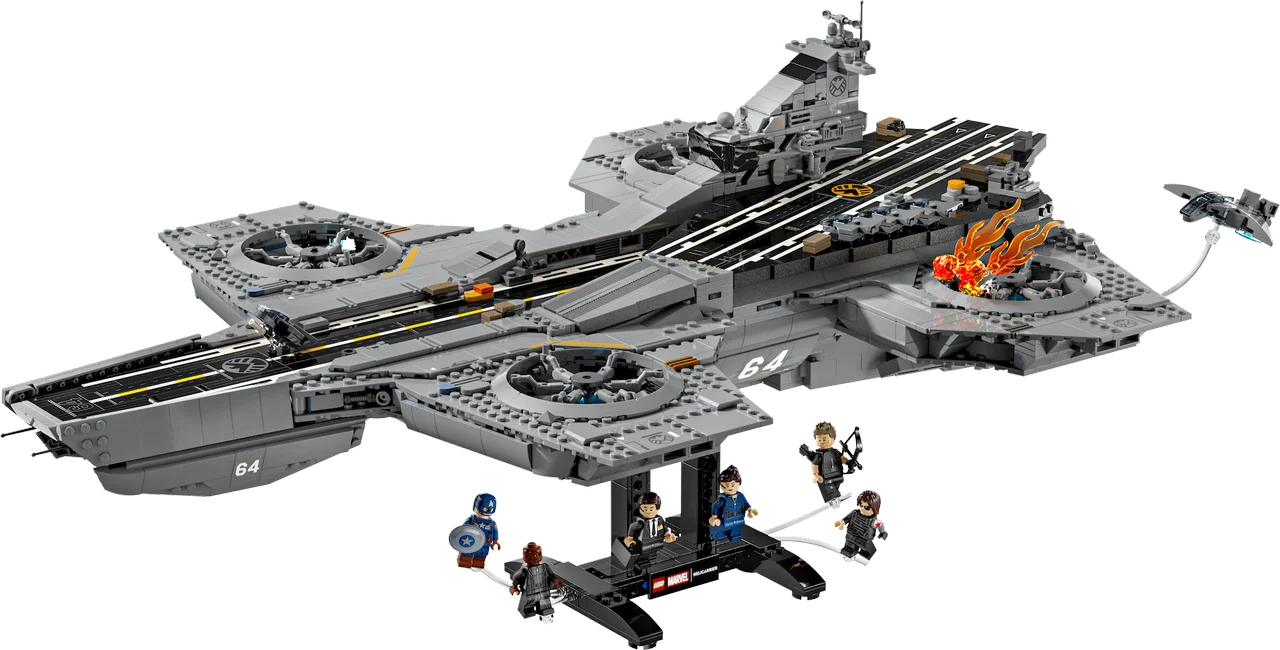 Novedades LEGO junio 2026: todos los sets que llegan este mes 5 LEGO Marvel 76354 S.H.I.E.L.D. Helicarrier