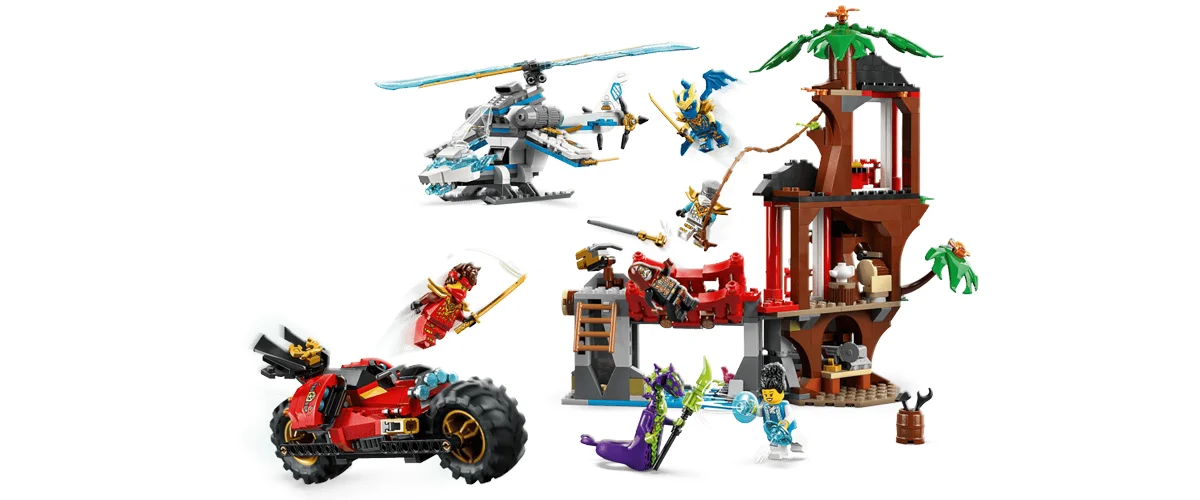 Todas las series de LEGO explicadas | Guía completa para elegir bien 7 set LEGO Ninjago ninjas y dragones