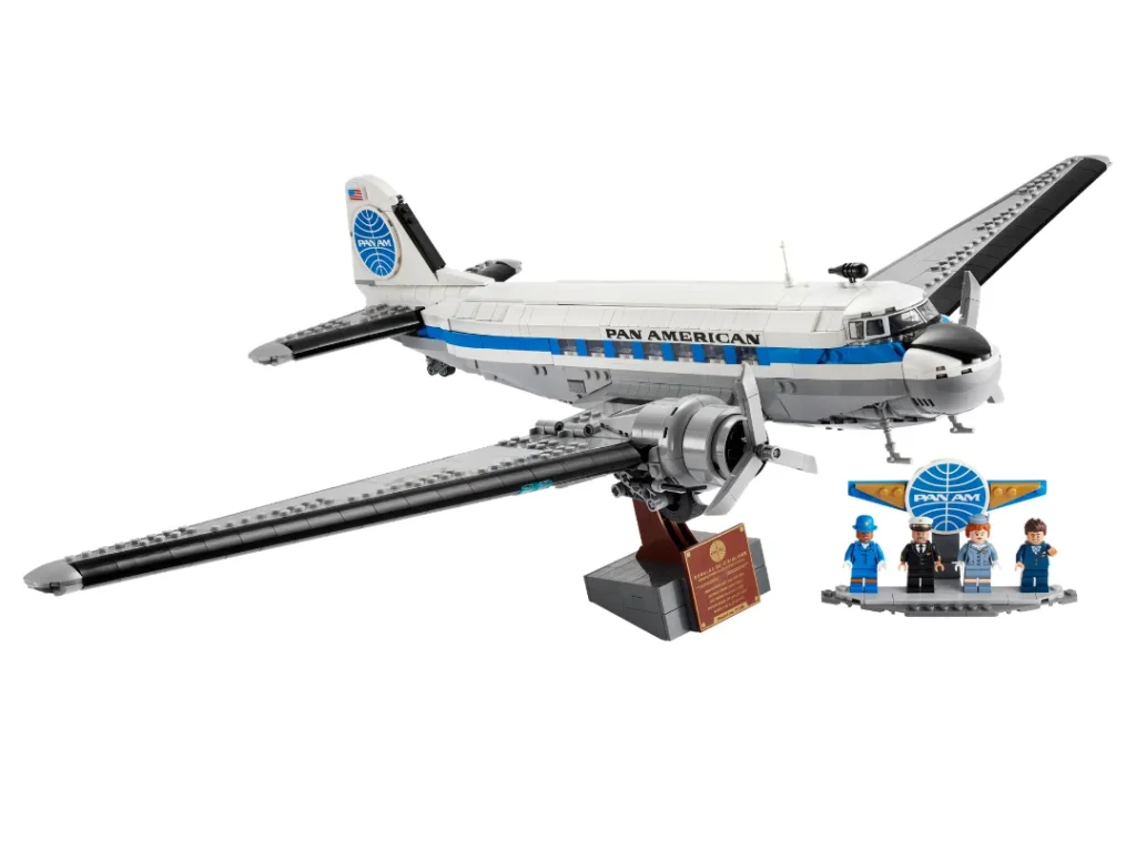 LEGO ICONS 11378 Douglas DC-3 Pan AM