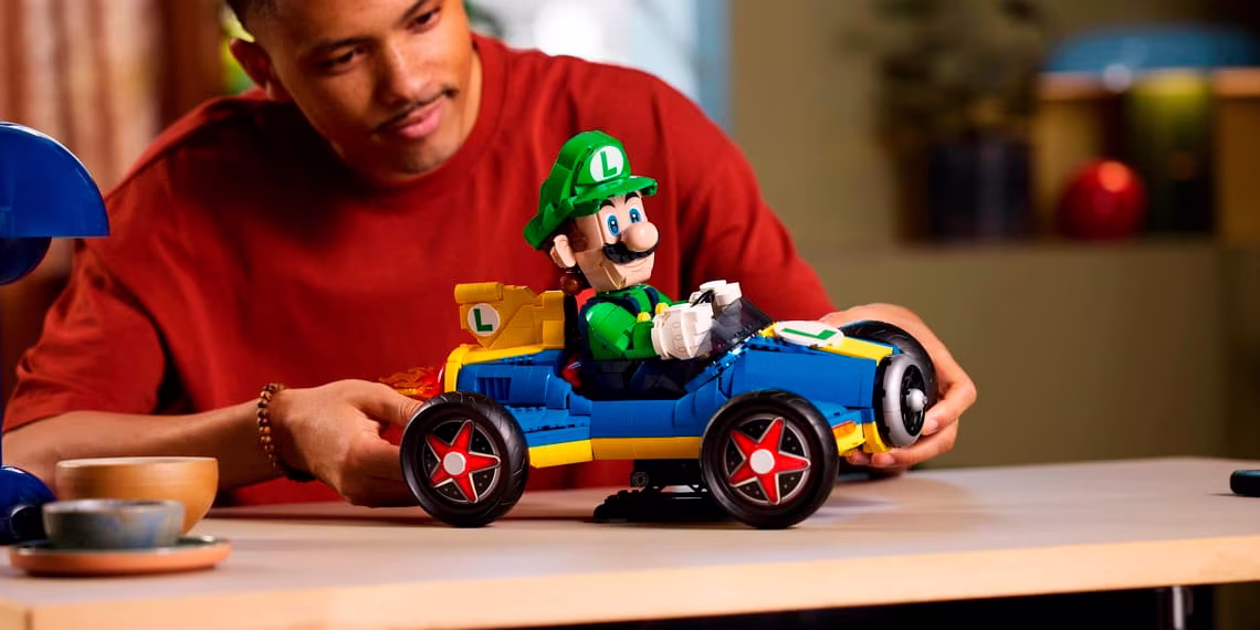 Lego 72050 Mario Kart Luigi Mach8