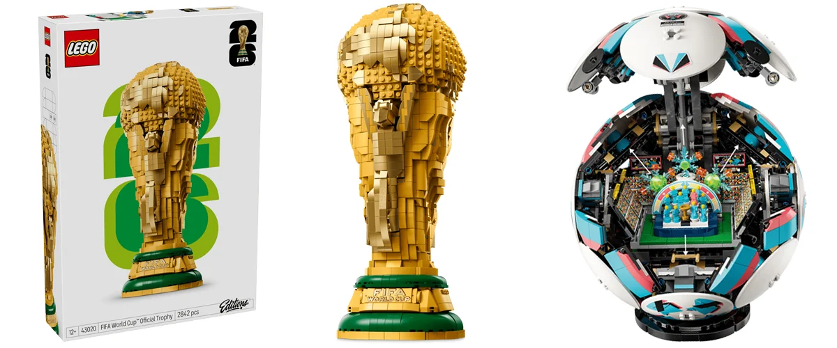 Todas las series de LEGO explicadas | Guía completa para elegir bien 12 set LEGO Editions Copa del Mundo 2026