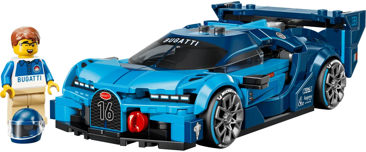 Todas las series de LEGO explicadas | Guía completa para elegir bien 9 set LEGO Speed Champions Bugatti