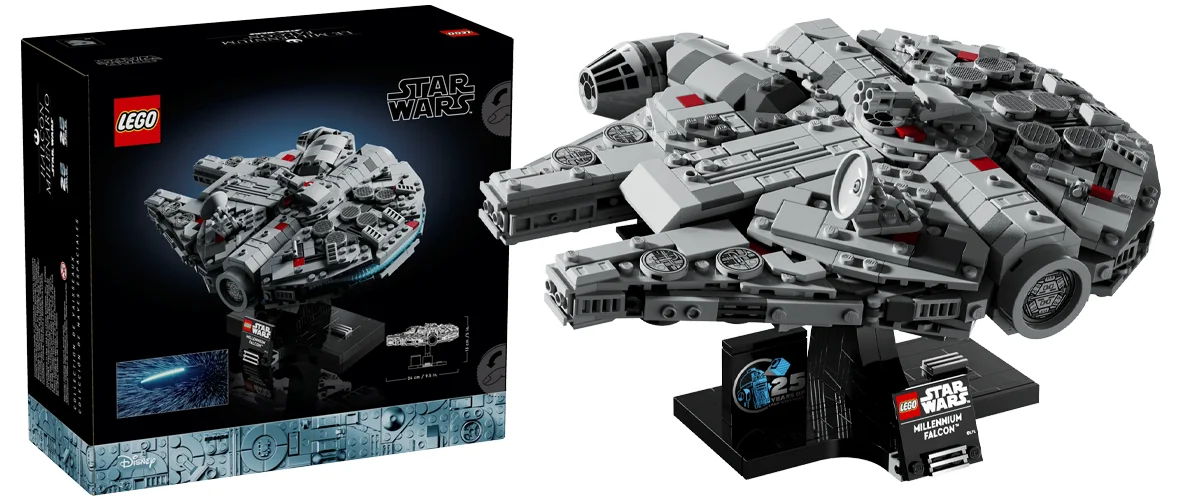 Todas las series de LEGO explicadas | Guía completa para elegir bien 10 set LEGO Star Wars Halcón Milenario