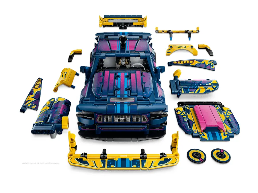 LEGO 42236 Taller de Tuning Ford Mustang GT