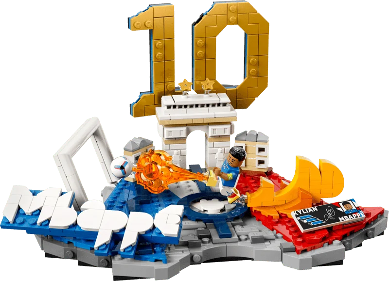 LEGO 43013 — Kylian Mbappé: Fenómenos del Fútbol