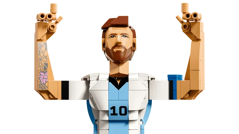 LEGO 43015 Lionel Messi Football cara