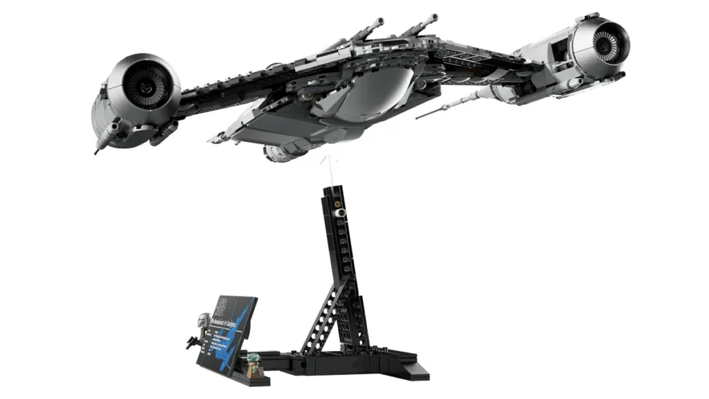 LEGO 75442 UCS Caza Estelar N-1 del Mandaloriano soporte