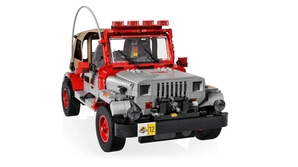 LEGO 77984 Jurassic Park Jeep Wrangler 12