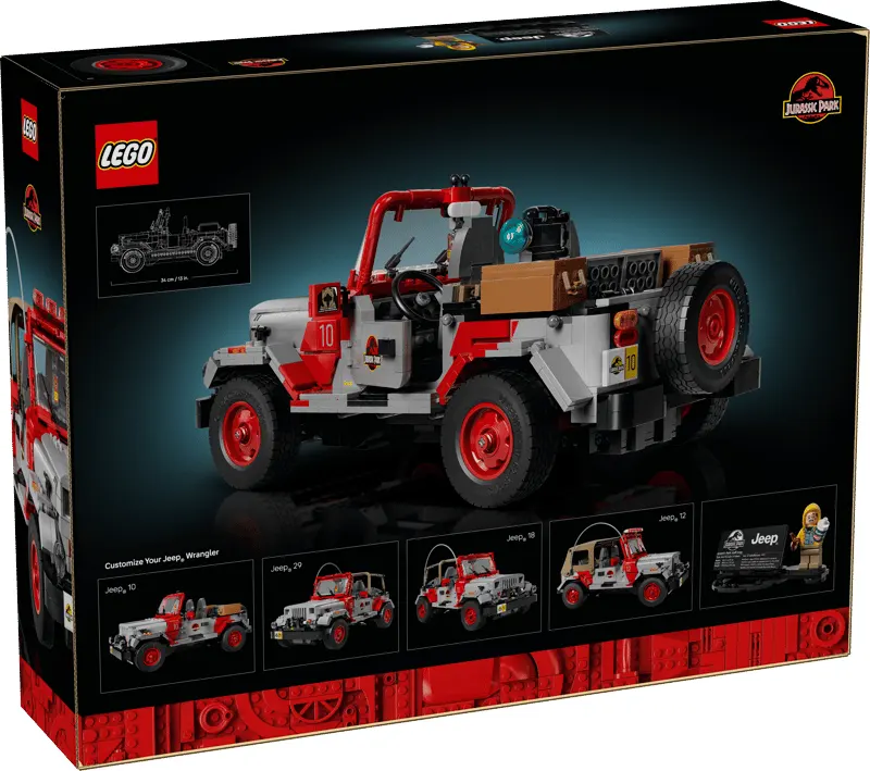 set El Jeep de Jurassic Park llega a LEGO