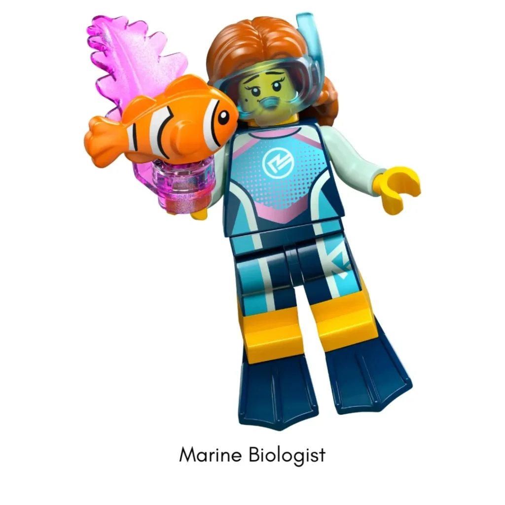 LEGO Series 29 Marine Biologist