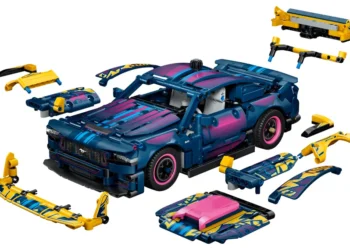LEGO 42236 Taller de Tuning Coche Ford Mustang GT sistema Custom Garage