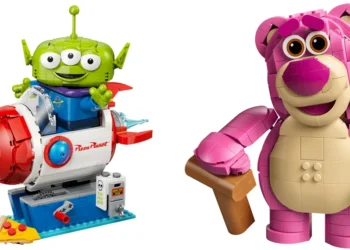 Lotso y el Alien de Pizza Planet: dos nuevos sets de Toy Story llegan a LEGO en mayo 15 43306 Lego Disney Toy Story Lotso y 43307 Lego Disney Toy Story marcianito con cohete y pizza planet