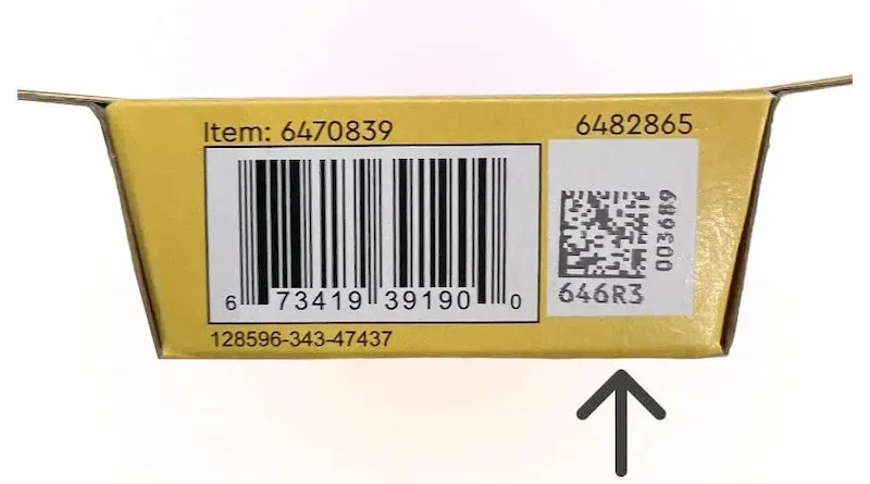 Lego minifigures data matrix
