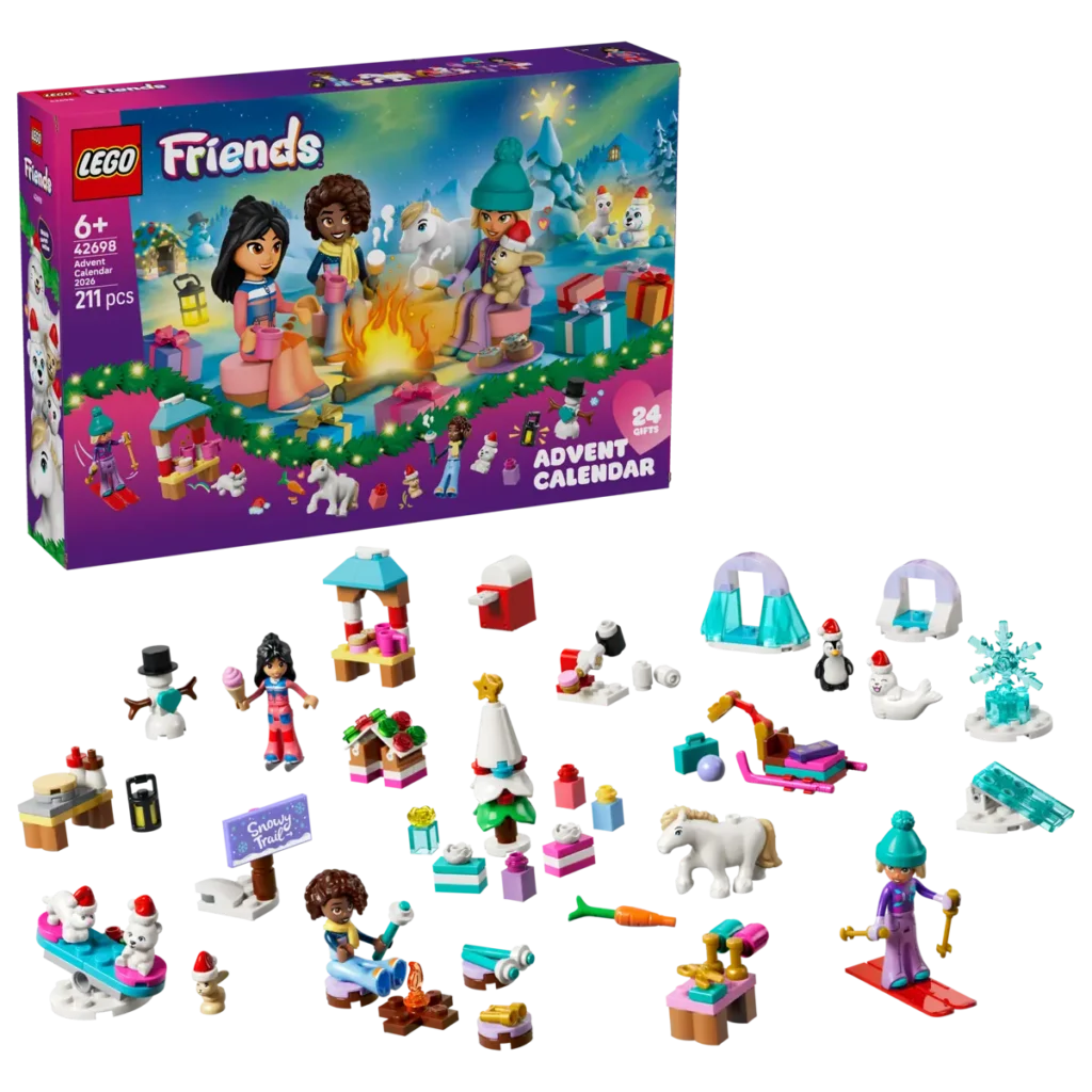 Calendarios de Adviento LEGO 2026: los 5 nuevos sets confirmados 10 42698 LEGO Friends Calendario de Adviento 2026