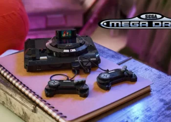Set LEGO 40926 Consola SEGA Mega Drive con dos mandos y cartucho de Sonic the Hedgehog