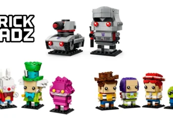 LEGO BrickHeadz: sets 40925 Alicia en el País de las Maravillas, 40860 Toy Story y 40924 Megatron