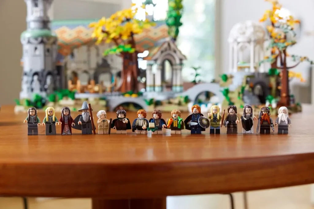LEGO 10316 El señor de los Anillos - Rivendell minifiguras