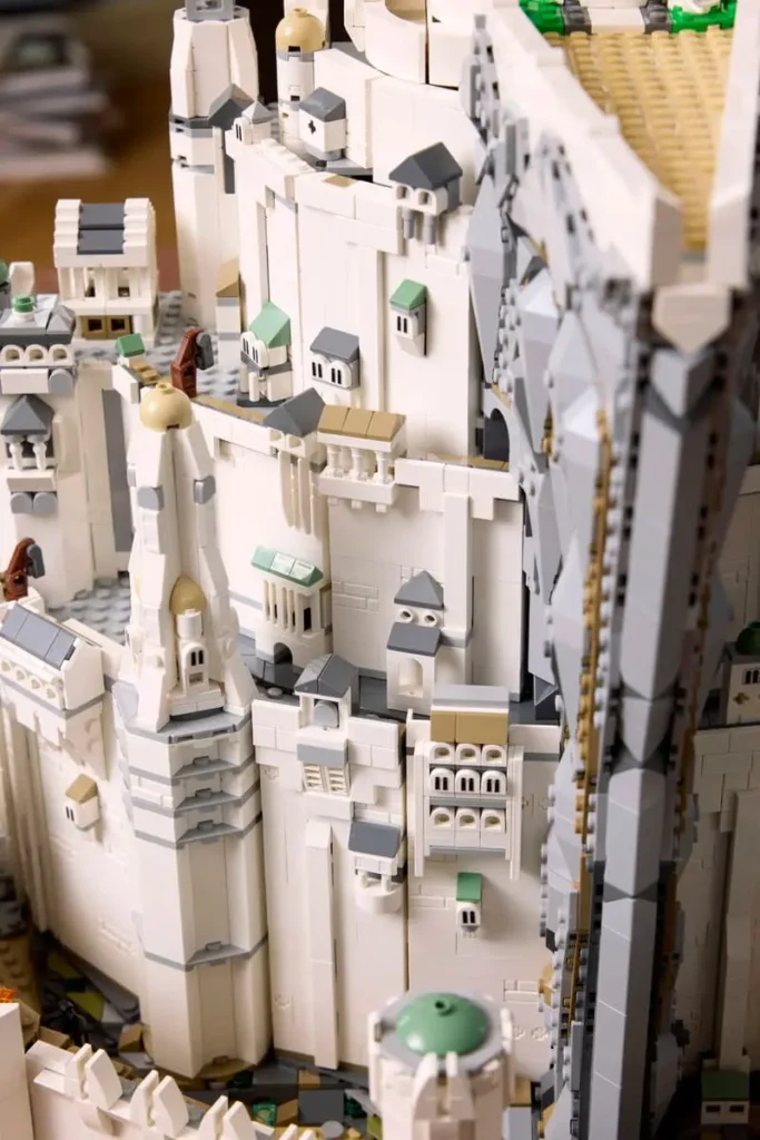 lego 11377 minas tirith icons señor de los anillos