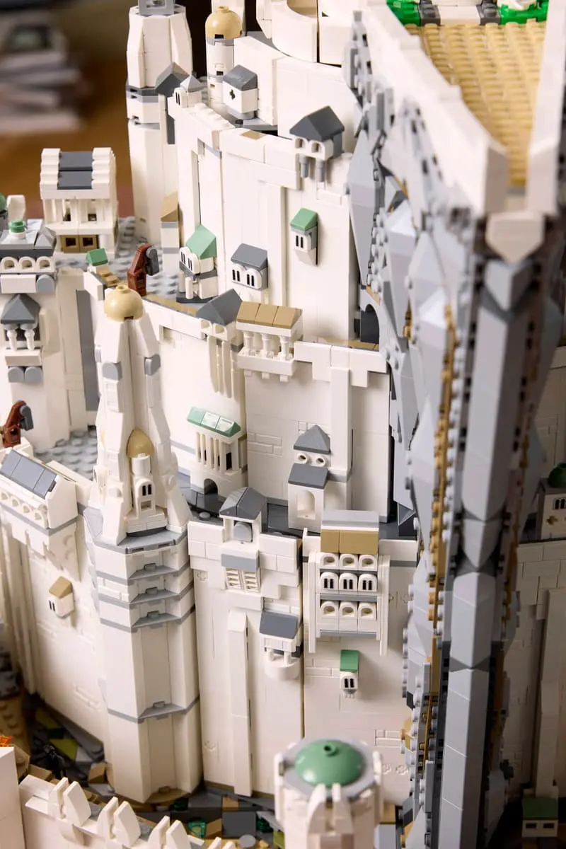 LEGO ICONS MINAS TIRITH (11377): la imponente Ciudad Blanca por fin llega a LEGO 13 lego 11377 minas tirith icons señor de los anillos