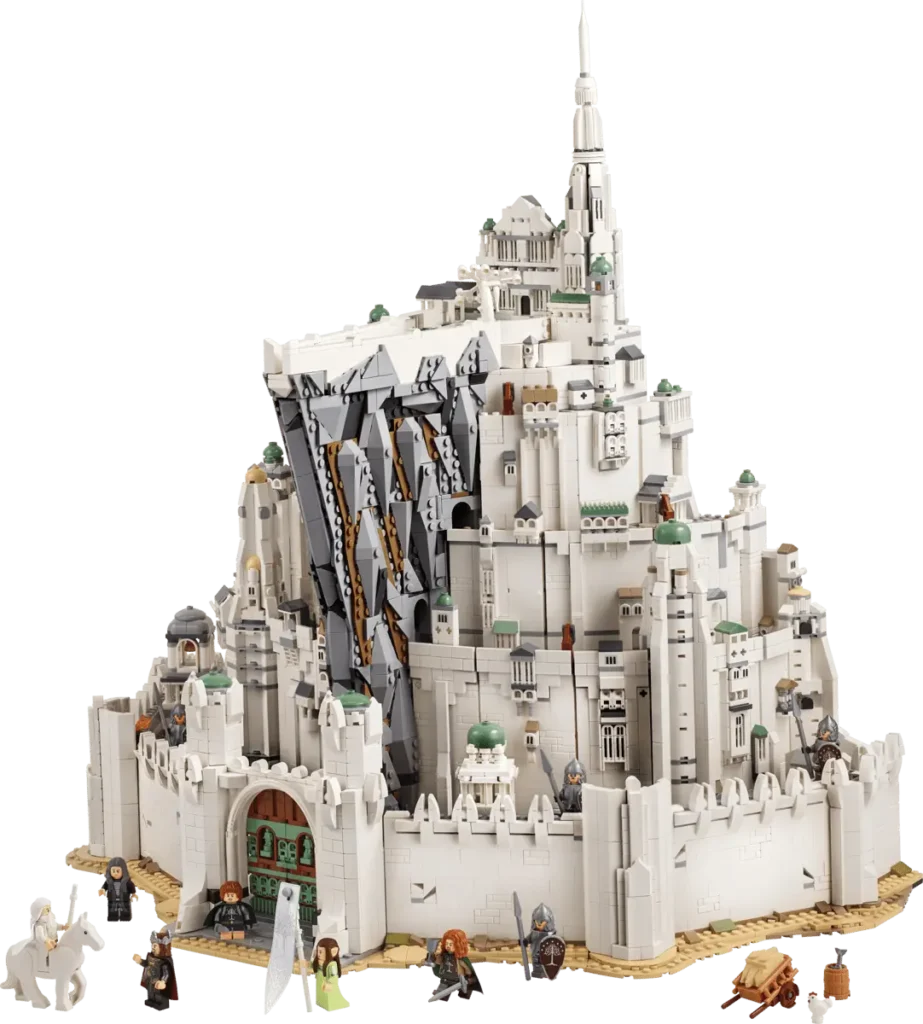 LEGO ICONS MINAS TIRITH (11377): la imponente Ciudad Blanca por fin llega a LEGO 3 lego 11377 minas tirith icons señor de los anillos