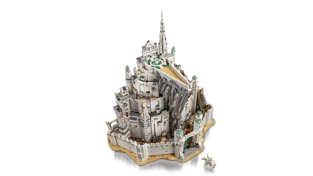 LEGO ICONS MINAS TIRITH (11377): la imponente Ciudad Blanca por fin llega a LEGO 5 lego 11377 minas tirith icons senor de los anillos