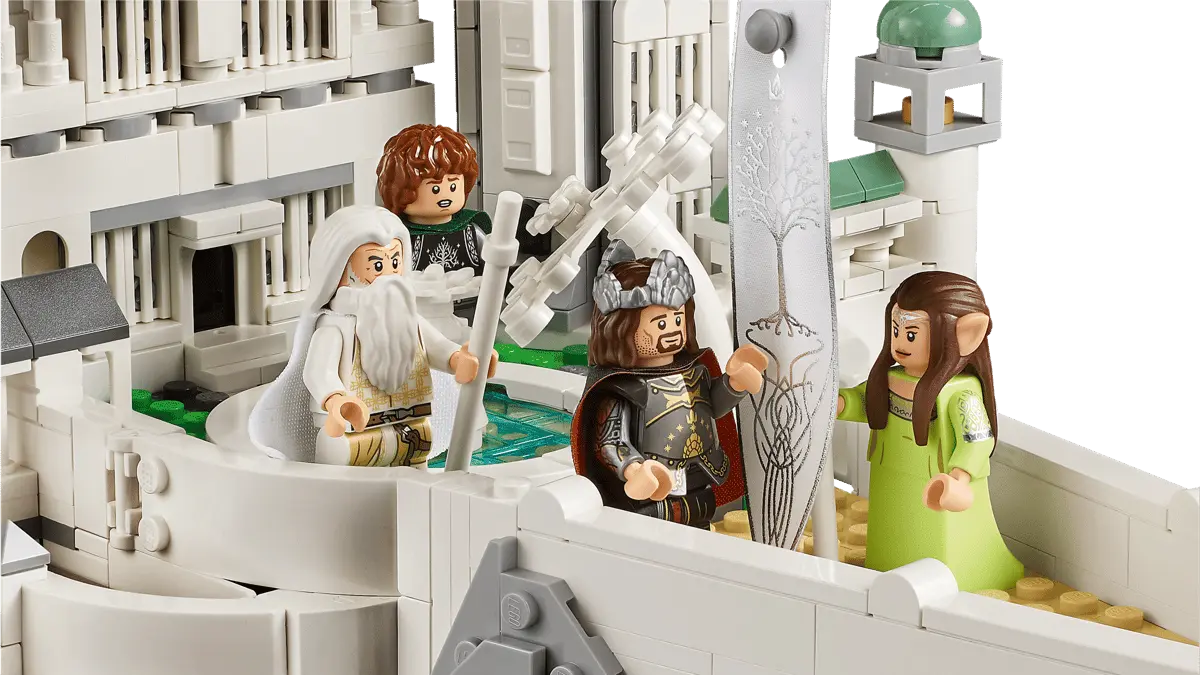 LEGO ICONS MINAS TIRITH (11377): la imponente Ciudad Blanca por fin llega a LEGO 12 lego 11377 minas tirith icons señor de los anillos
