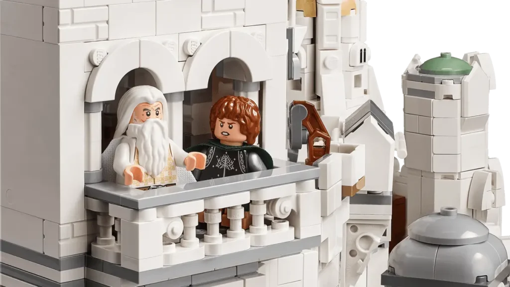 lego 11377 minas tirith icons señor de los anillos