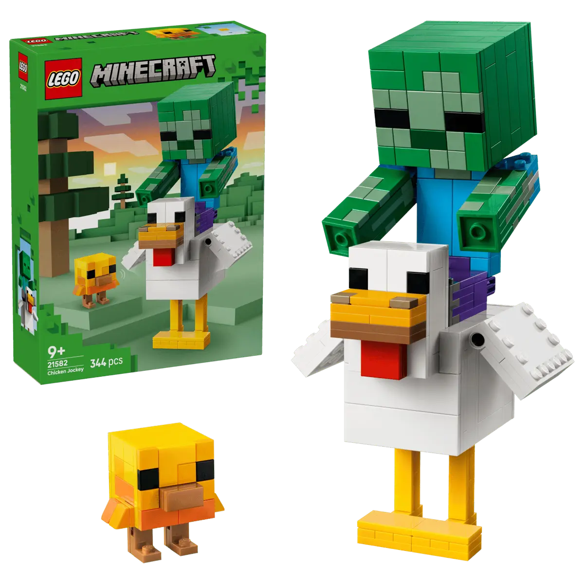 LEGO 21582 Minecraft Jinete de Gallina 01