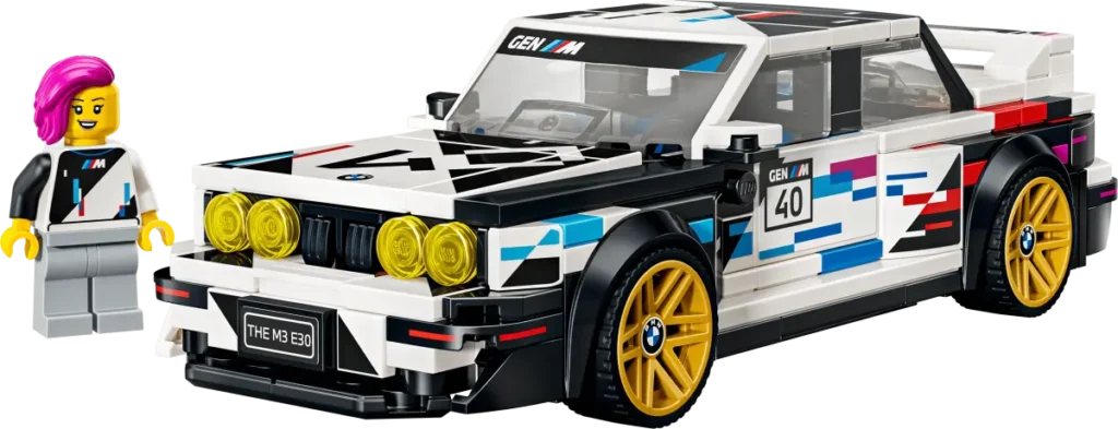 LEGO 77263 BMW M3 (E30): el clásico de los touring cars llega a Speed Champions 3 LEGO 77263 Speed Champions BMW M3 E30