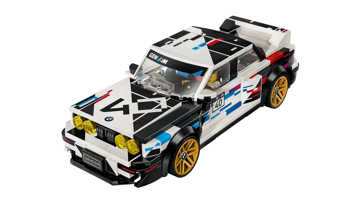 LEGO 77263 BMW M3 (E30): el clásico de los touring cars llega a Speed Champions 5 LEGO 77263 Speed Champions BMW M3 E30