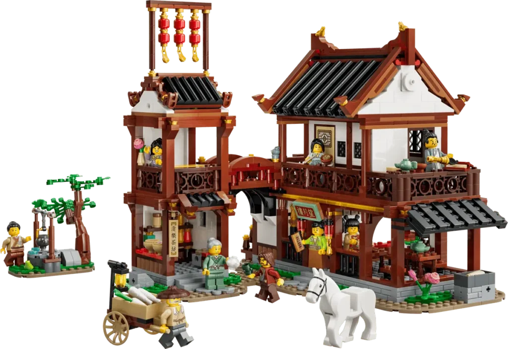 LEGO Chinese Festivals junio 2026: Antigua Posada y Salto de la Carpa 2 LEGO 80121 Antigua Posada