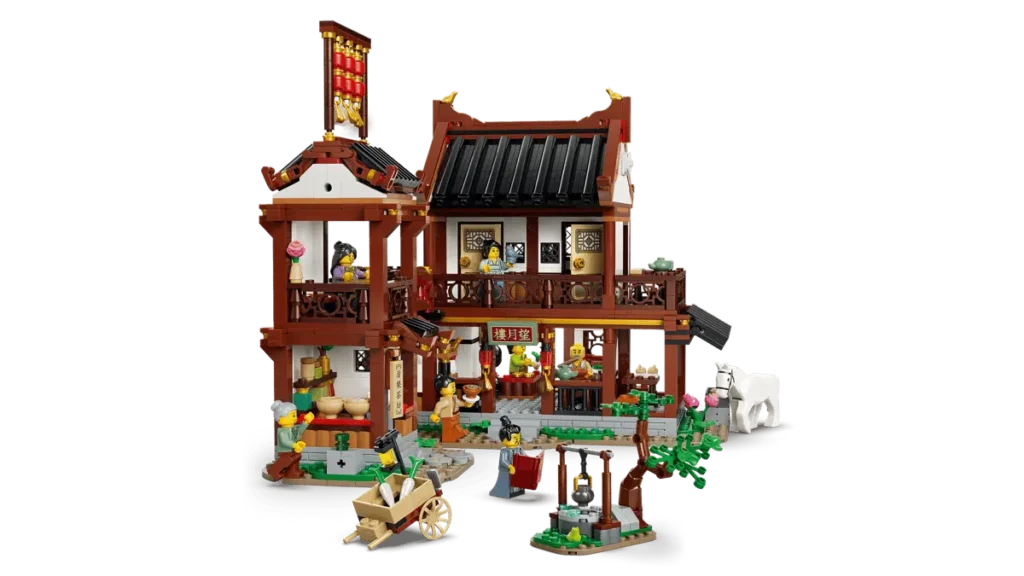 LEGO Chinese Festivals junio 2026: Antigua Posada y Salto de la Carpa 8 LEGO 80121 Antigua Posada 03