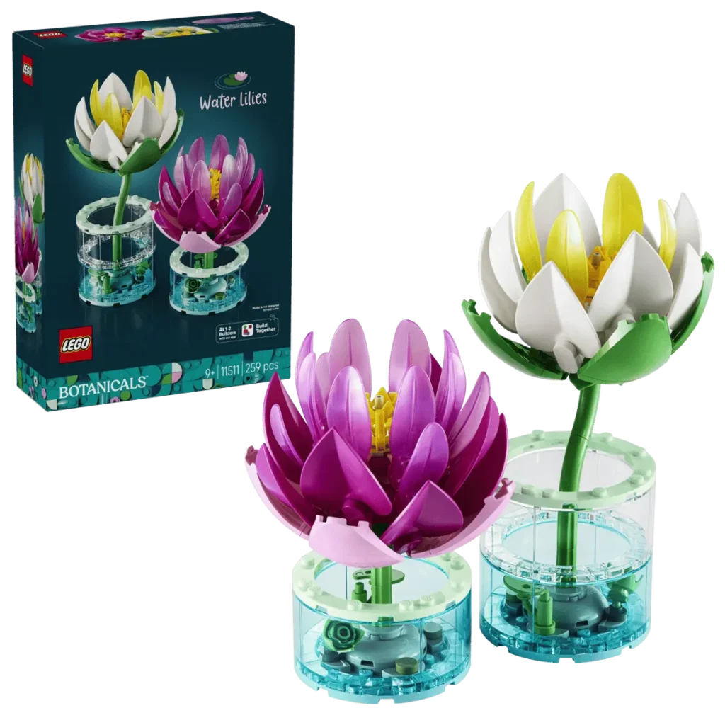 LEGO Botanicals 11511 Nenúfares 01