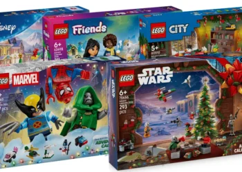 Calendarios de adviento LEGO 2026: Star Wars 75456, Marvel 76340, City 60510, Disney Princess 43298 y Friends 42698