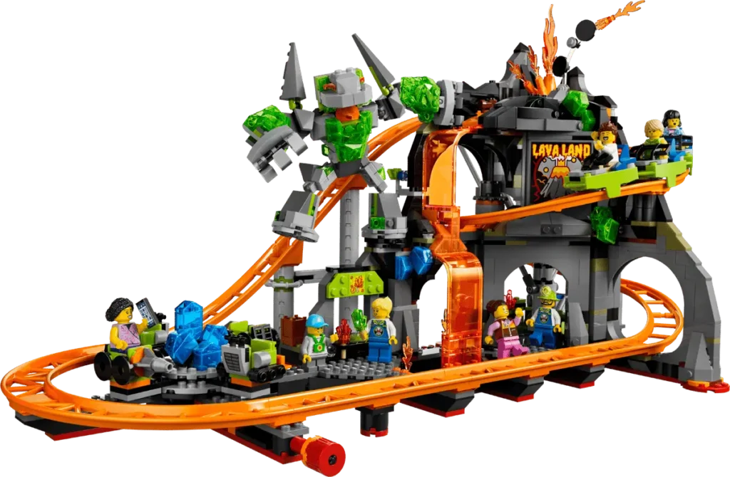 LEGO City 60501 Montaña Rusa del Parque Lava Land