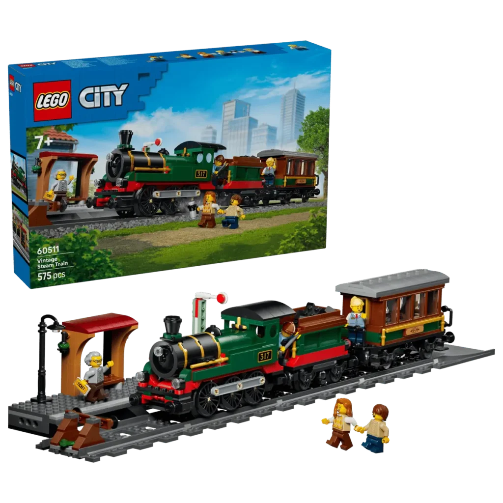 LEGO City 60511 Tren de Vapor Clásico