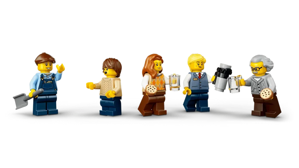 LEGO City 60511 Tren de Vapor Clásico minifiguras