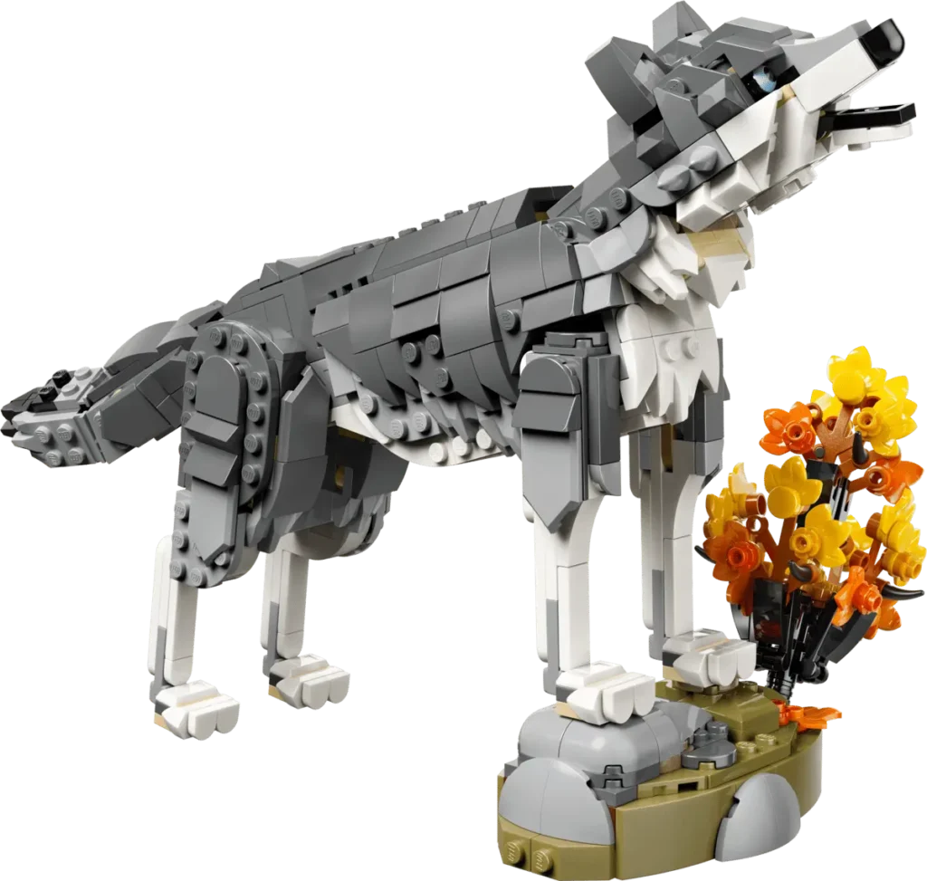 LEGO Creator 31393 Lobo Gris