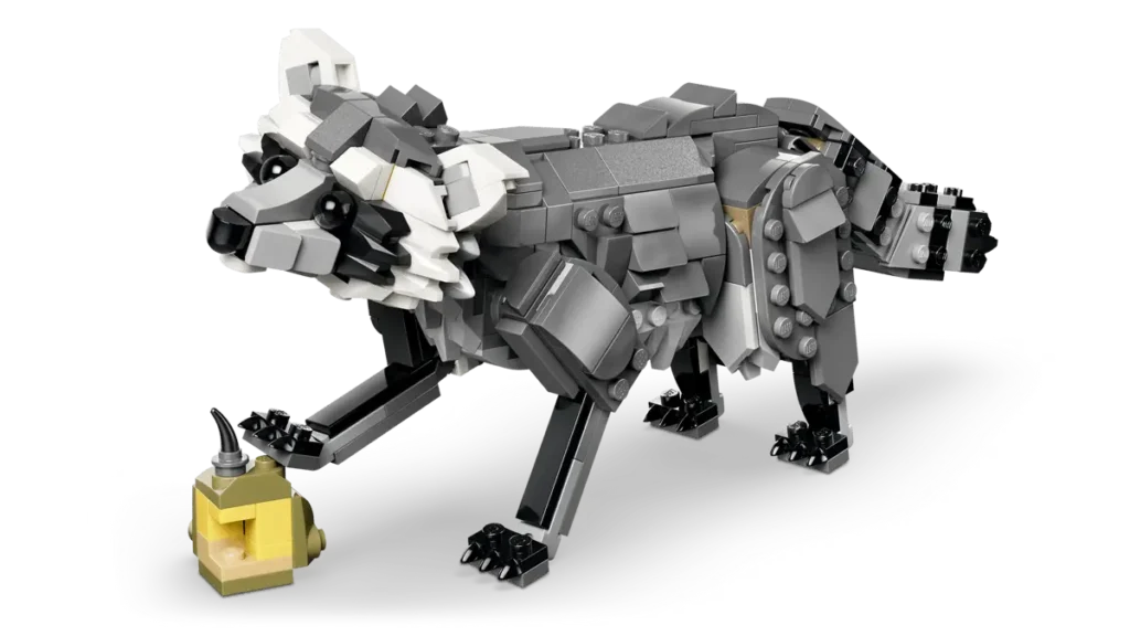 LEGO Creator 31393 Lobo Gris