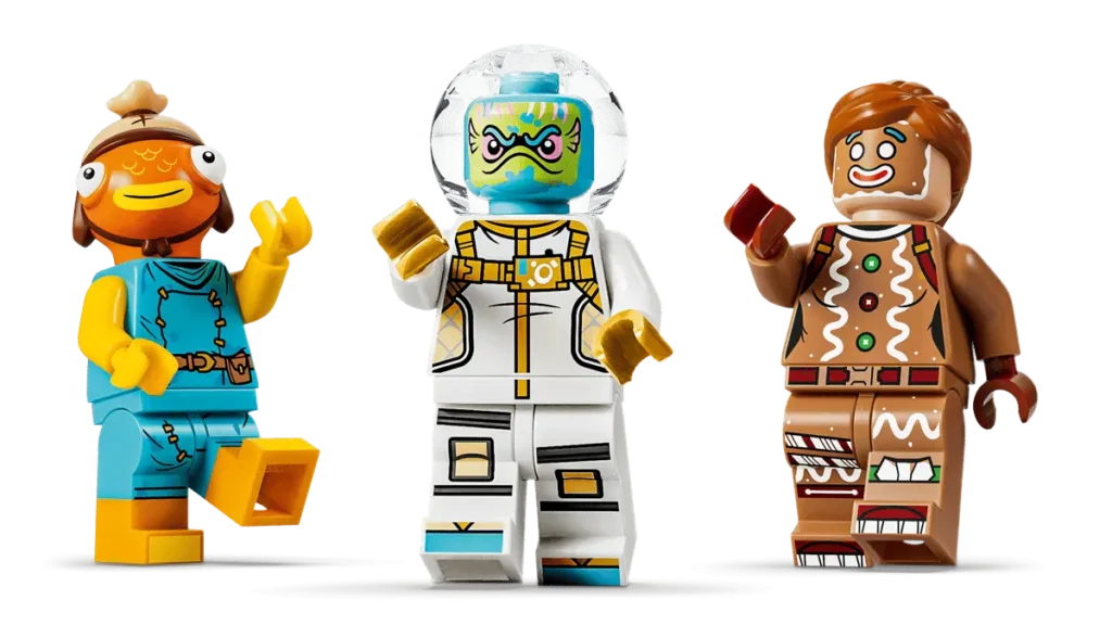 LEGO Fornite 77080 Entrega de suministros minifiguras